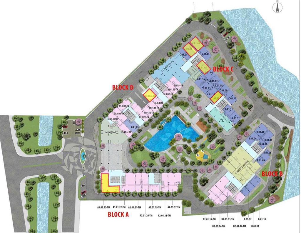 Bán căn góc shophouse 179m2 block c view mặt sông, đang có sẵn hđt