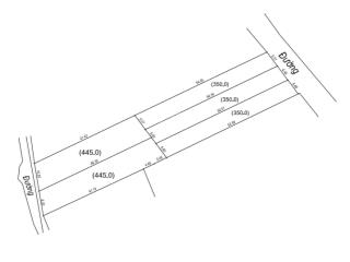 Chuyển nhượng 1587m2 khu đồng chằm, đông xuân. giá 13,5tr/m2