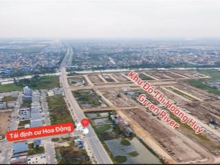 Bán đất thuỷ nguyên, 68m2 đối diện dự án khu đô thị hoàng huy, đường rộng tới 15m, giá tốt