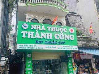 Bán nhà mặt phố thành công, lô góc, kinh doanh tốt  59m, 4 tầng, mt 4.6m, giá 25 tỷ