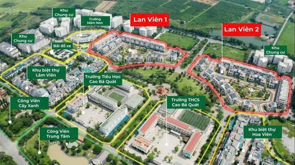 Bán gấp căn đơn lập dt/448m2/mt 20m/view vườn hoa trung tâm khu đô thị đặng xá/gia lâm