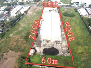 Bán xưởng 10.000m2 full thổ cư ( có 6.000m2 xưởng ) ( 500m2 văn phòng ) mặt tiền đường võ văn bích