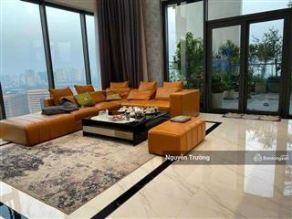 Bán căn hộ penthouse 300m2, 4pn, full đồ, chung cư sky park residence. giá chuẩn 22 tỷ
