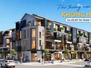 Dự án nhà phố thương mại đẳng cấp, cơ hội sinh lời tại uni town. ngân hàng hỗ trợ 70%