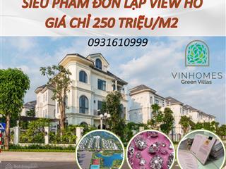 Siêu phẩm biệt thự vinhomes green villas giá tốt nhất tháng 10