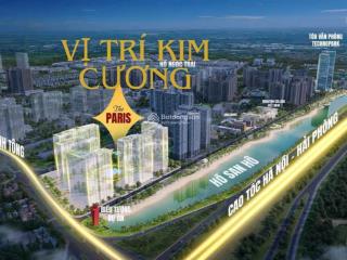 Chỉ 400 triệu sở hữu căn hộ 2pn the paris, chiết khấu 12% view hồ san hô. tt giãn 24 nămcòn 3 căn