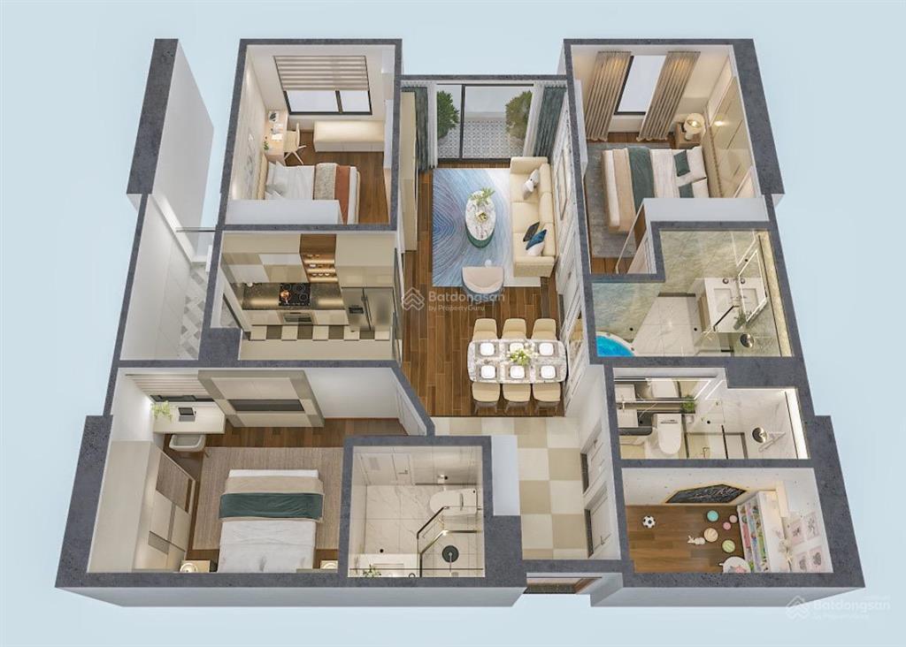 Một trong số ít! suất ng cán bộ 3pn 97m2 đông nam, rõ ràng giá tốt.  0988 160 ***