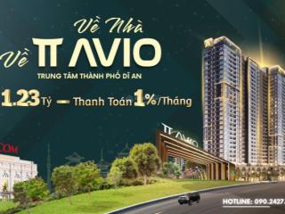 Chỉ từ 123 triệu 10%, sở hữu căn hộ tiêu chuẩn nhật với hệ tiện ích cao cấp hiện đại tại dĩ an