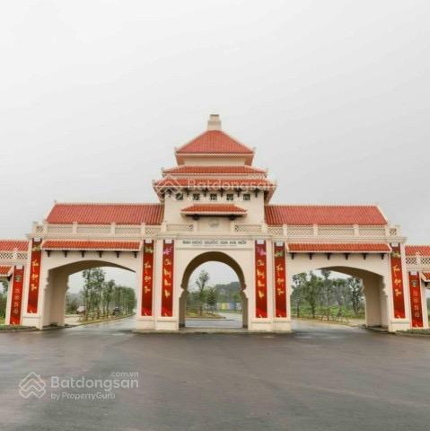 Hơn 20tr/m2 sở hữu ngay lô đất hàng hiệu nằm đối diện cổng chính trường đhqg hn tại hoà lạc