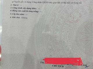 Cần bán lô đất 142m2 gần chợ hòn đá đội 6 đình dù, đường ô tô tải đỗ cửa