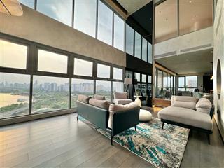 Bán duplex diamond quận 2, 310 m2, nội thất đẹp, view sông sài gòn, quận 1, bitexco, landmark 81