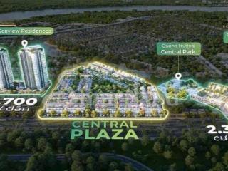 Bán căn shophouse đối diện phòng khám khu central plaza  eco central park vinh