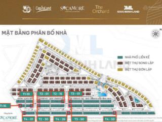 The orchard giỏ hàng 50 căn nhà phố, biệt thự mua trực tiếp cđt capitaland. chiết khấu lên tới 10%