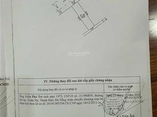 Chính chủ bán lô đất đường xuân thiều 9 chỉ 2,65 tỷ ra bãi tắm chỉ 3 phút 100m2 đất biển sạch đẹp