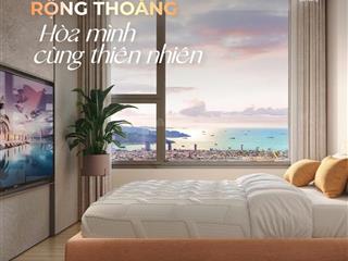 Căn hộ trực diện sông hàn thanh toán trước từ 750triệu sổ hồng lâu dàivay 70% ân hạn 24 tháng