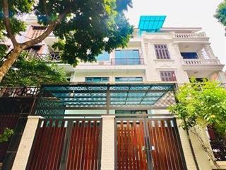 Bán Biệt thự nhà vườn phố Trần Bình Cầu Giấy  106m2, nhà 4 tầng, mặt tiền 6.6m cả khu có một nhà bán