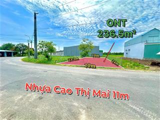 Đất thổ mặt tiền nhựa cao thị mai, tân trụ, long an