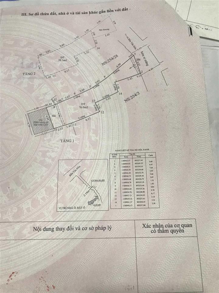 Bán nhà ngang 4,5m đúc btct 254/30 bến vân đồn q4