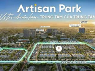 Artisan park, cơ hội sở hữu căn shophouse có cam kết thuê 4 năm lên đến 2tỷ120