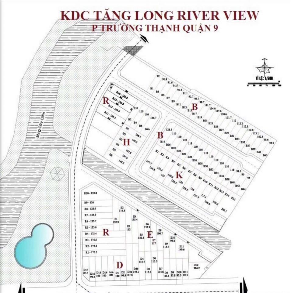 Chủ nhà lớn tuổi nên gđ chủ cần bán lại lô đất 104m2 ngay sát khu đông tăng long giá chỉ 5.7ty