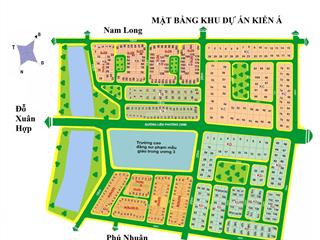 Hàng hiếm bán nền 10*20m kdc kiến á trục đường d5a thông ra liên phường kết nối global city