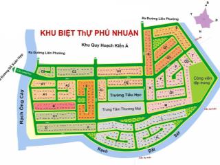 Chủ kẹt, bán căn góc 15m*20m=288m2 kdc phú nhuận, sát ngay global city giá rẻ chỉ 68tr/m2