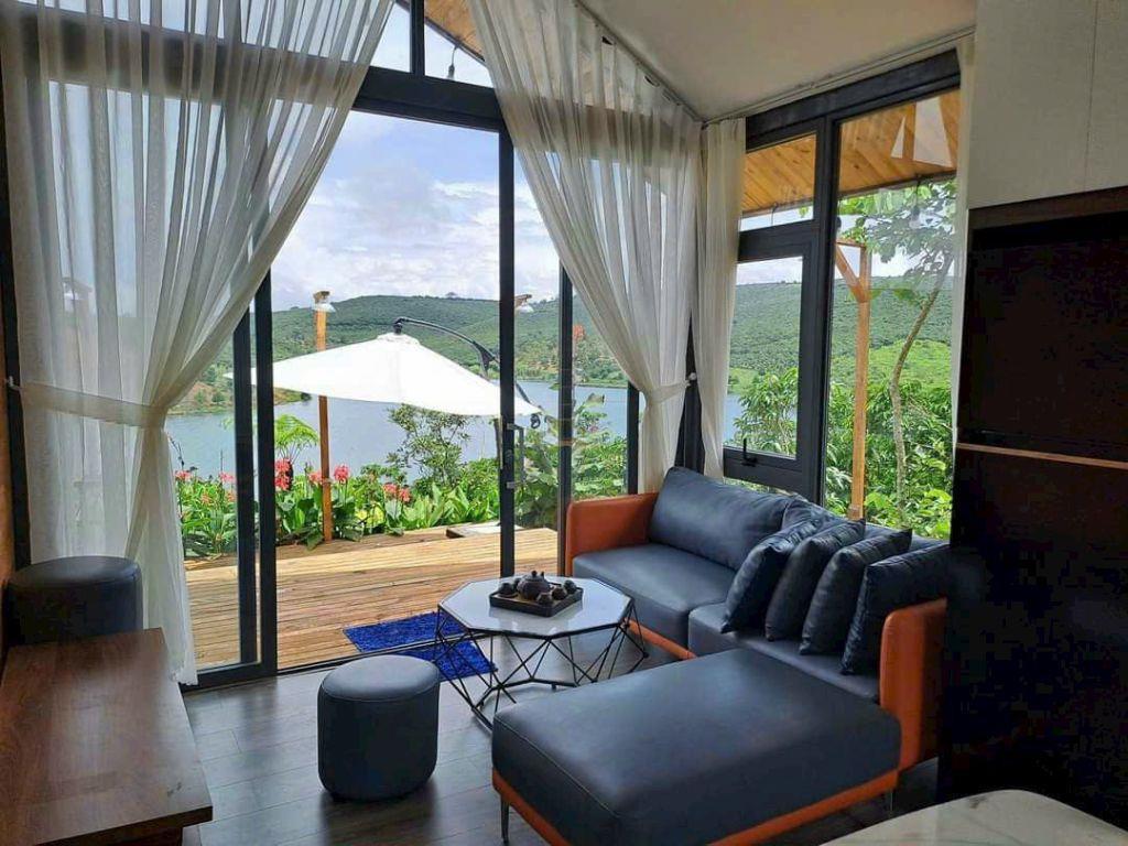 739 triệu/1010m2 nền đất hồ đắk long thượng, view hồ, view đồi, có glamping, homestay du lịch