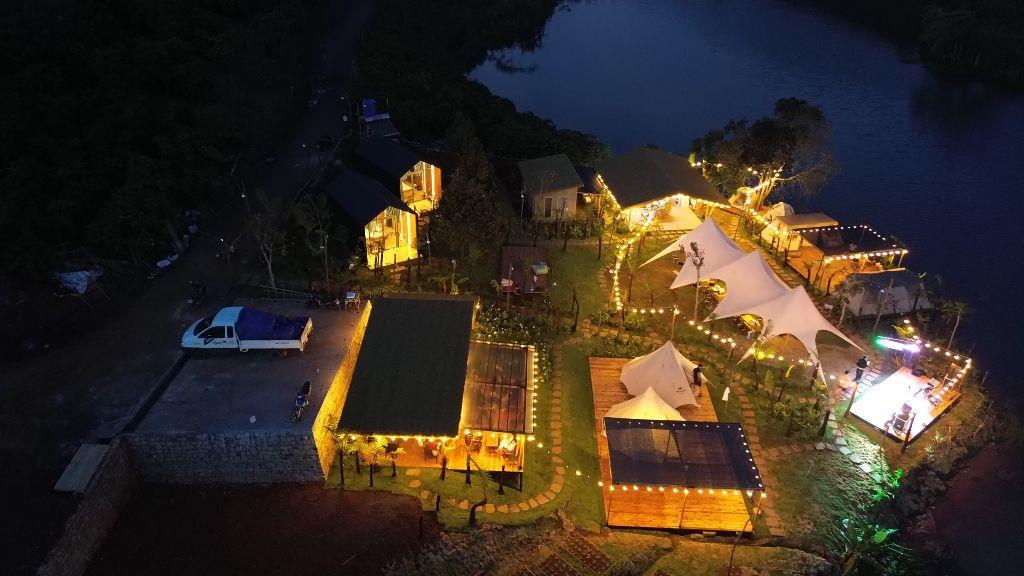 739 triệu/1010m2 nền đất hồ đắk long thượng, view hồ, view đồi, có glamping, homestay du lịch