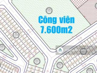 View công viên, hàng hiếm. lô đất 60m2, tđc 9,2ha thành tô