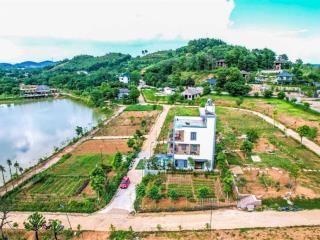 Bán lô đất 2 mặt tiền, mặt đường suối mơ view hồ view núi cực đẹp, nội khu sạch sẽ dân cư trí thức