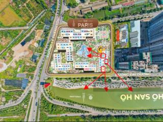 Căn 2pn view nội khu bể bơi 64m2 paris 1 tầng 8 ký trực tiếp cđt ck12% tt giãn 2 or 4 năm vay 70%