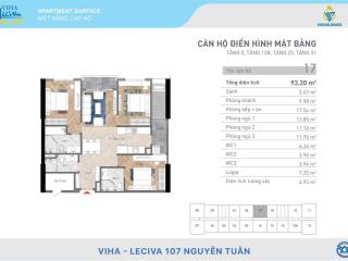 Bán căn hộ chung cư tại viha complex, giá siêu hời chỉ 8,045 tỷ, 93m2, 3 pn. 0985 429 ***