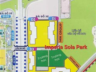 Vinhomes smart city sola park  nhận booking giá chỉ từ studio 1.4, 1pn 2.1 tỷ giá rẻ nhất dự án