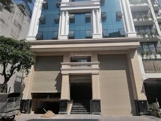 Bán toà building văn phòng mặt đường mễ trì, dt 145m2 xây 9 tầng thang máy 100tỷ có tl