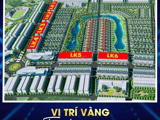 Bán cặp góc shophouse lk5, lk6 dự án nam hồng  từ sơn garden city