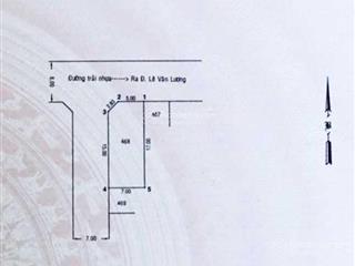 Đất đẹp khan hiếm  lô góc 2 mặt tiền vuông vức  ngang 7m  nhà bè  chỉ 49 tr/m2