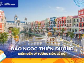 Bán căn vip shophouse view đẹp vin grand world phú quốc có dòng tiền ngay