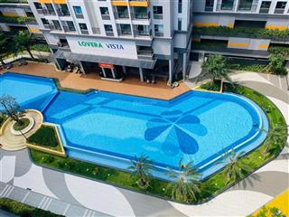 Cho thuê căn lovera vista 65m2  2pn2wc view đẹp mát, full rèm giá 6,5tr/tháng