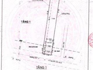 Mt đông hưng thuận 10 dt 5,7x44 full 267m2 thổ cư cách mt nguyễn văn quá 100m khu vực xd cao tầng