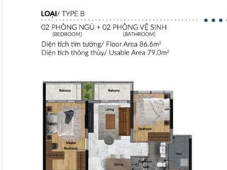 2pn 86.6m2 diamond centery gía 6t2 (giá 102%) view hồ bơi biển15% nhận nhà ch/khấu 15% celadon city