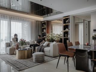 Cho thuê căn hộ kingdom 101 tại tô hiến thành, 100m2,3pn, căn góc, view công viên, ntcc 25tr