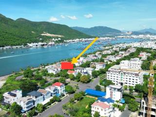 Bán đất biệt thự an viên nha trang, 264m2, hướng đông bắc, sát mặt biển. giá 75tr/m2.