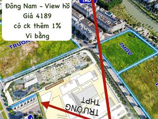 Bán nhanh căn 2pn (54m2) tòa sen 2, đông nam  view hồ ngọc trai. chiết khấu 13%. | 0332 060 ***