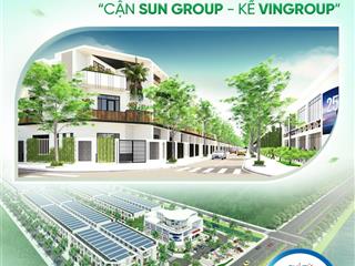 Đất nền sổ đỏ liền kề khu đô thị vingroup  view sông diện tích 80100m2  hỗ trợ góp cđt hai thành