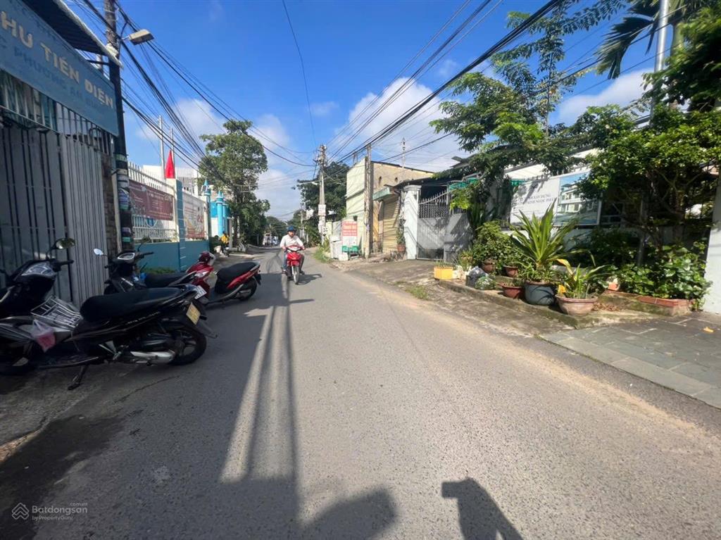 Ngộp. lô biệt thự mặt tiền trần thị hoa sát kdc an bình giá chỉ 34tr/m2