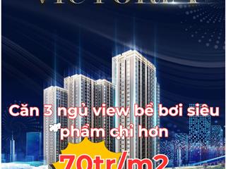 Căn 3 ngủ view bể bơi chỉ hơn 70tr/m2(có chiết khấu booking 3% cho khách mới)