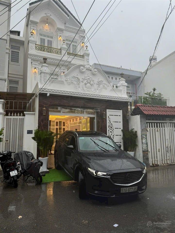 Nhà phố tân cổ điển mặt tiền hẻm xe hơi 8m 28 đào tông nguyên nhà bè  5m x 19m gara xe giá 8,66 tỷ