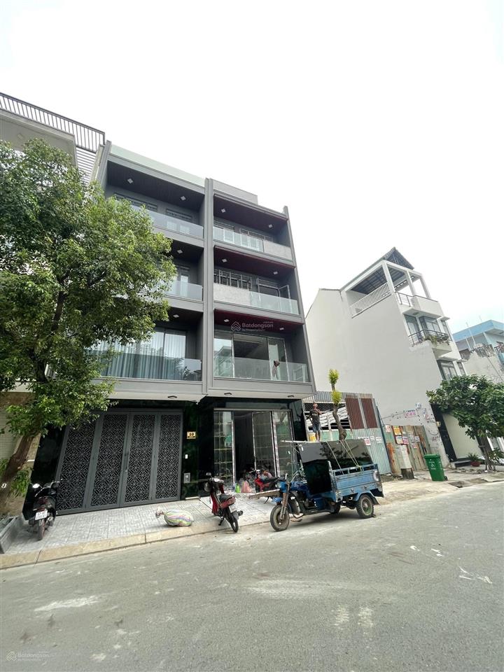 Nhà phố xây dựng mới mặt đường 12m kdc công ích ngay phú mỹ hưng quận 7  5m x 16m giá 16,99 tỷ