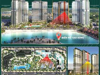 Mở bán đợt 1 căn 1pn đông nam view hồ tạo sóng đẹp nhất dự án lumiere springbay vinhome ocean park2