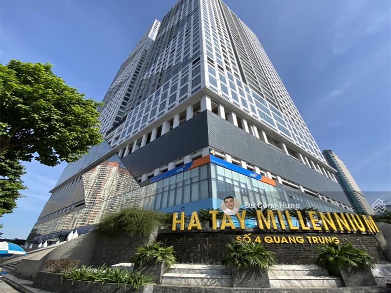 Bql cho thuê vp toà hà tây millennium thiên niên kỷ diện tích 100m, 200m, 500m, 1000m2 200k/m2/th